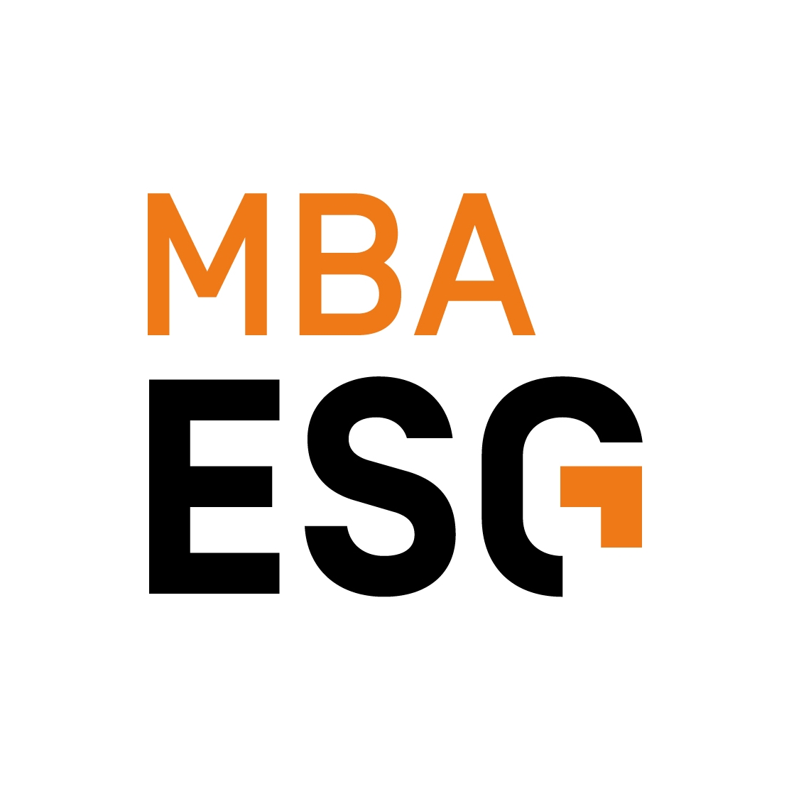 Logo MBA ESG